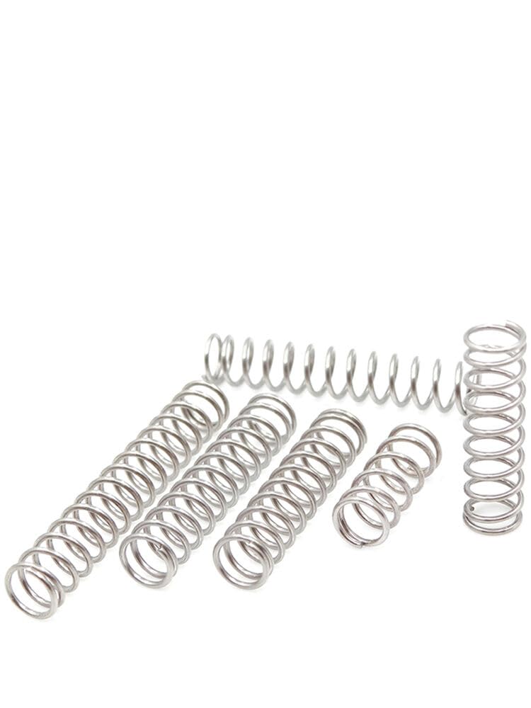 10Pcs Galvanized Compression Springs 0 9x10x20mm Wire Diameter 0 9mm Length 10mm Outer Diameter 20mm - Image 5